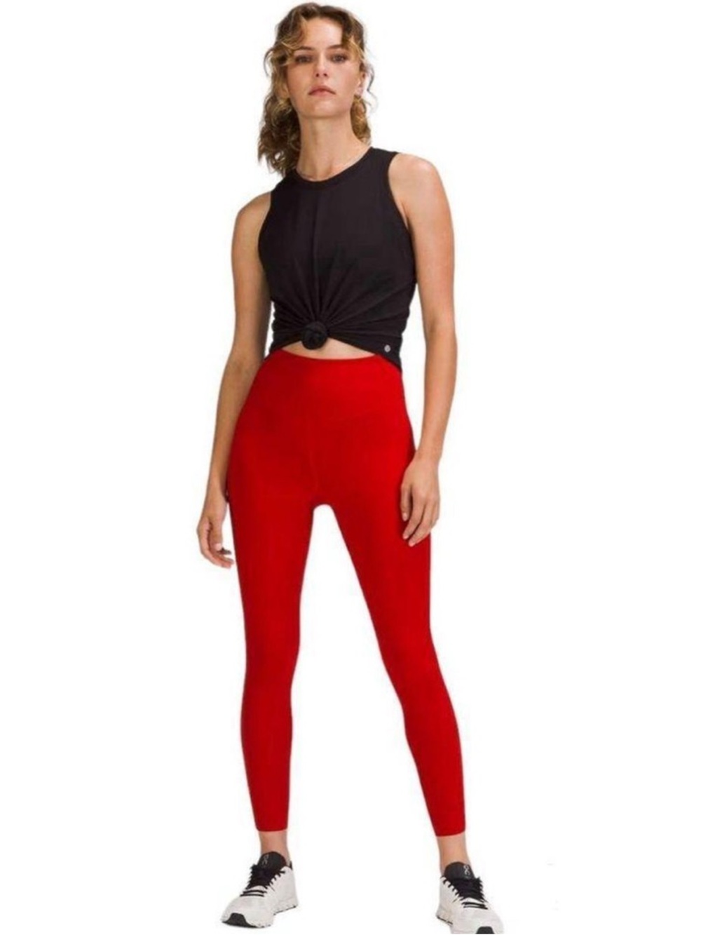 lululemon athletica High-Rise Red Bace Pace Leggings